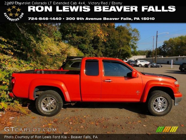 2009 Chevrolet Colorado LT Extended Cab 4x4 in Victory Red