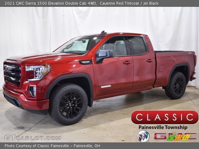 2021 GMC Sierra 1500 Elevation Double Cab 4WD in Cayenne Red Tintcoat