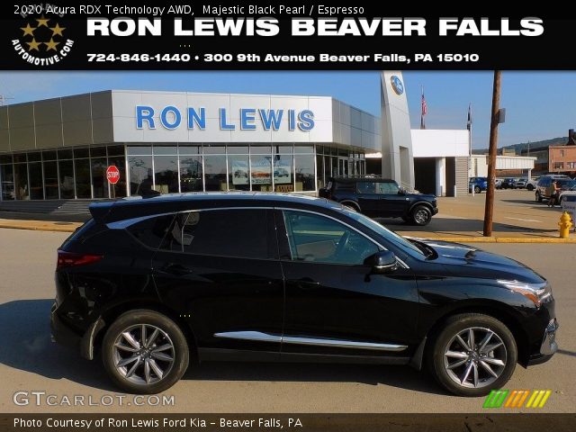 2020 Acura RDX Technology AWD in Majestic Black Pearl