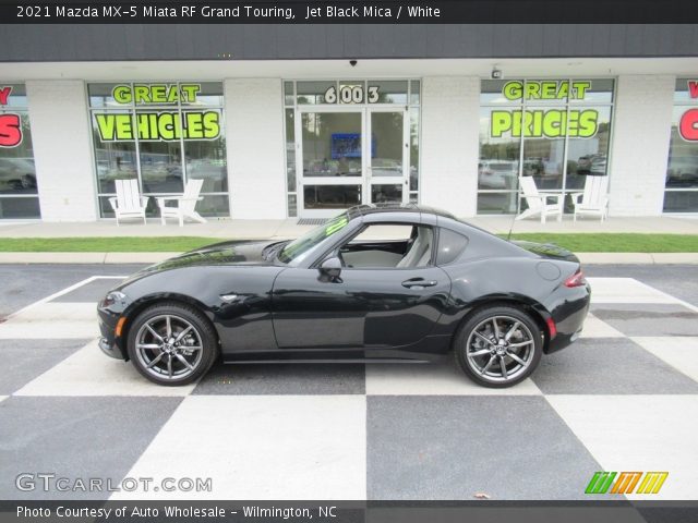 2021 Mazda MX-5 Miata RF Grand Touring in Jet Black Mica