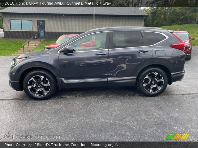 2018 Honda CR-V Touring AWD in Gunmetal Metallic