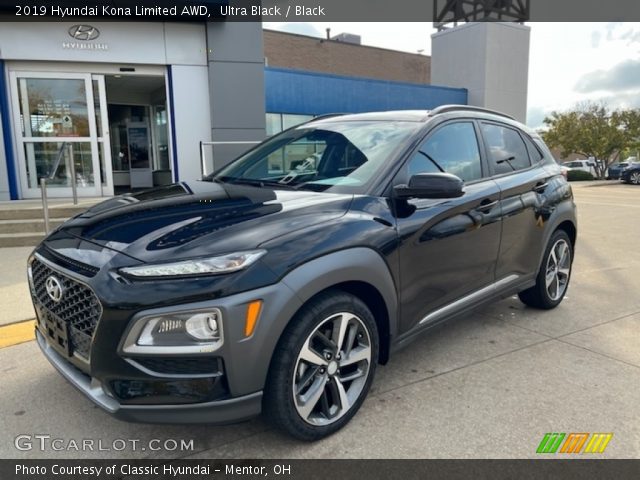 2019 Hyundai Kona Limited AWD in Ultra Black