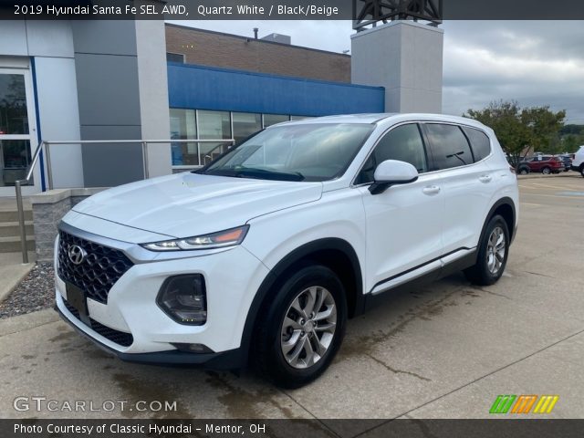 2019 Hyundai Santa Fe SEL AWD in Quartz White