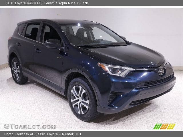 2018 Toyota RAV4 LE in Galactic Aqua Mica