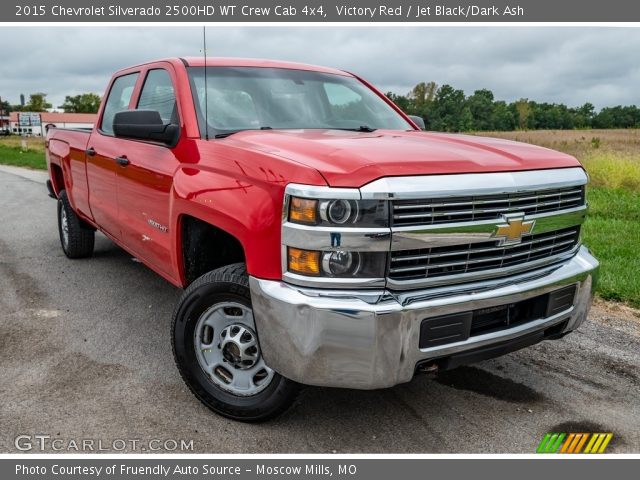 2015 Chevrolet Silverado 2500HD WT Crew Cab 4x4 in Victory Red