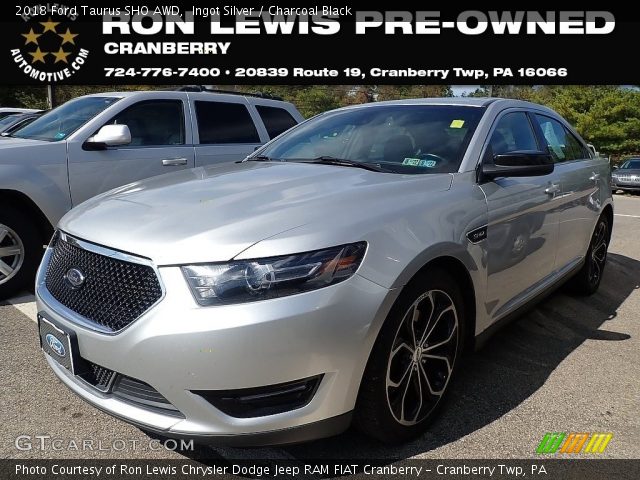 2018 Ford Taurus SHO AWD in Ingot Silver