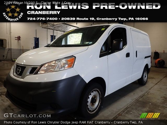 2014 Nissan NV200 S in Glacier White