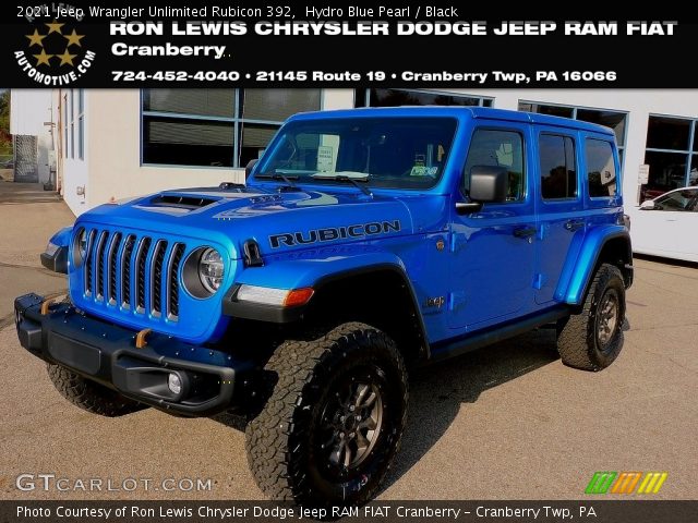 2021 Jeep Wrangler Unlimited Rubicon 392 in Hydro Blue Pearl