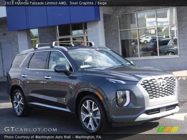 2021 Hyundai Palisade Limited AWD in Steel Graphite