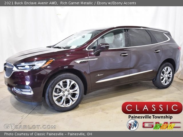 2021 Buick Enclave Avenir AWD in Rich Garnet Metallic