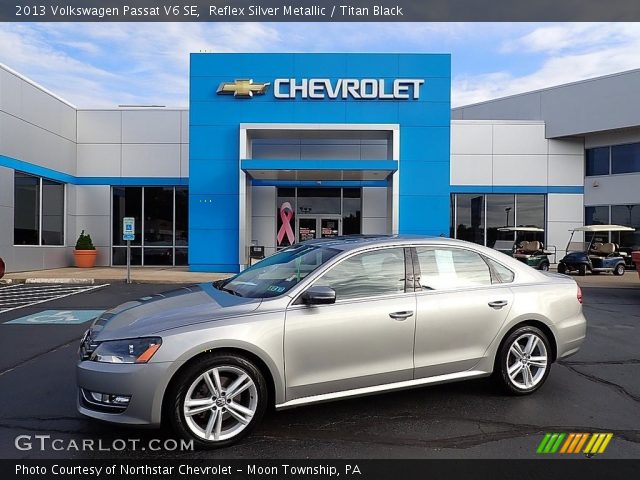2013 Volkswagen Passat V6 SE in Reflex Silver Metallic