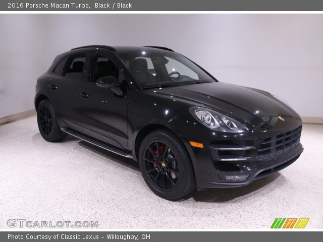 2016 Porsche Macan Turbo in Black