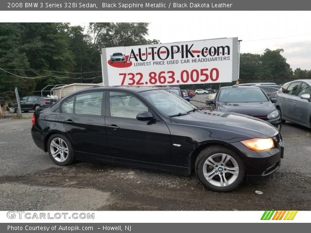 2008 BMW 3 Series 328i Sedan in Black Sapphire Metallic