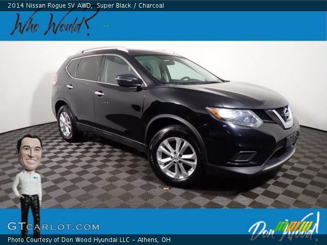 2014 Nissan Rogue SV AWD in Super Black