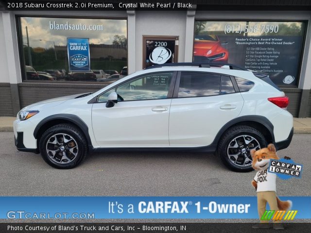 2018 Subaru Crosstrek 2.0i Premium in Crystal White Pearl