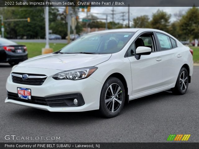 2022 Subaru Impreza Premium Sedan in Crystal White Pearl