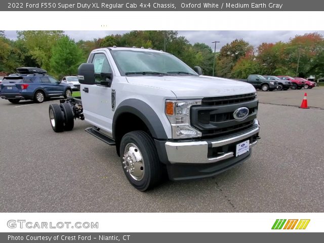 2022 Ford F550 Super Duty XL Regular Cab 4x4 Chassis in Oxford White