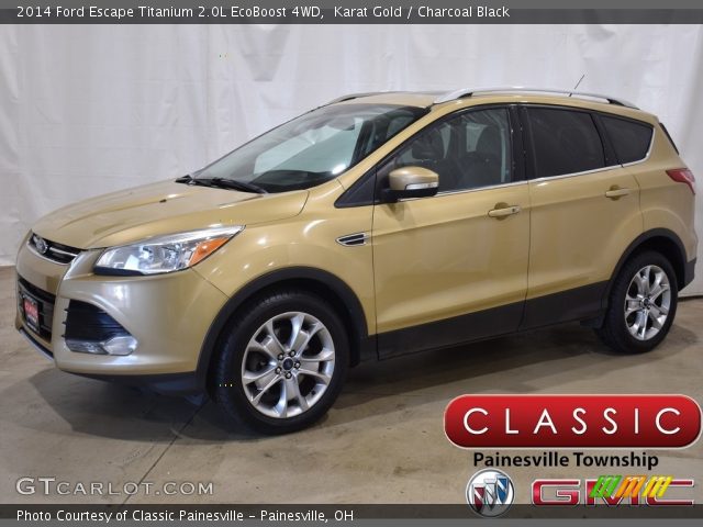 2014 Ford Escape Titanium 2.0L EcoBoost 4WD in Karat Gold