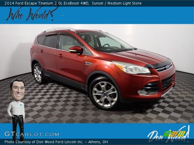 2014 Ford Escape Titanium 2.0L EcoBoost 4WD in Sunset