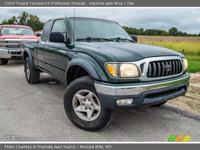 2004 Toyota Tacoma V6 PreRunner Xtracab in Imperial Jade Mica