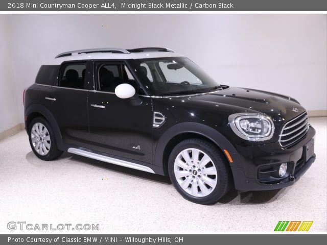 2018 Mini Countryman Cooper ALL4 in Midnight Black Metallic