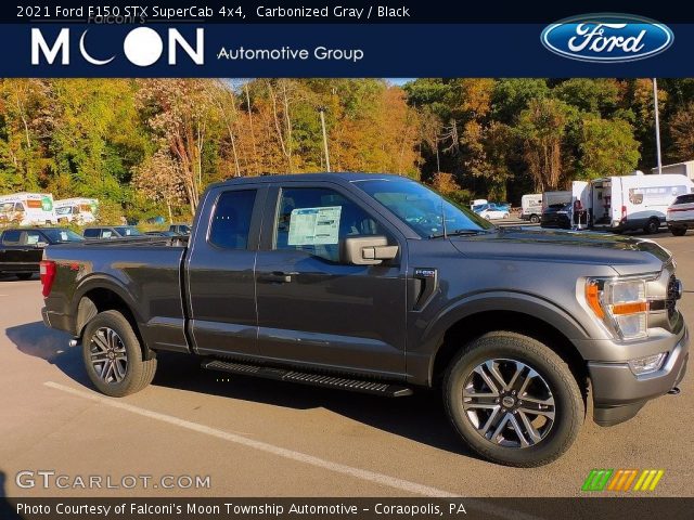 2021 Ford F150 STX SuperCab 4x4 in Carbonized Gray