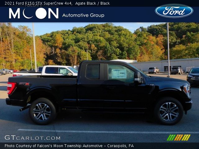 2021 Ford F150 STX SuperCrew 4x4 in Agate Black