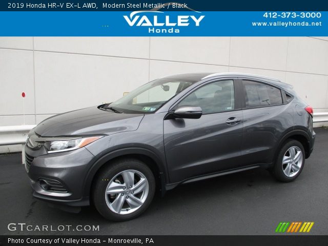 2019 Honda HR-V EX-L AWD in Modern Steel Metallic