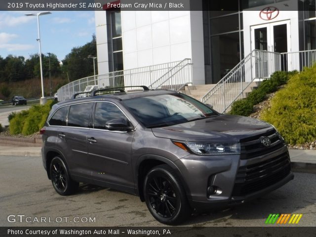 2019 Toyota Highlander SE AWD in Predawn Gray Mica