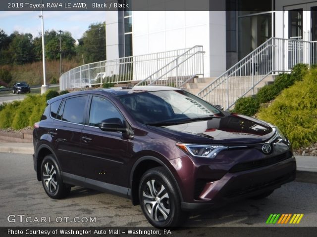 2018 Toyota RAV4 LE AWD in Black