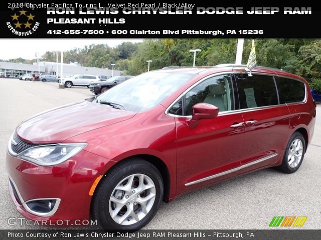 2018 Chrysler Pacifica Touring L in Velvet Red Pearl