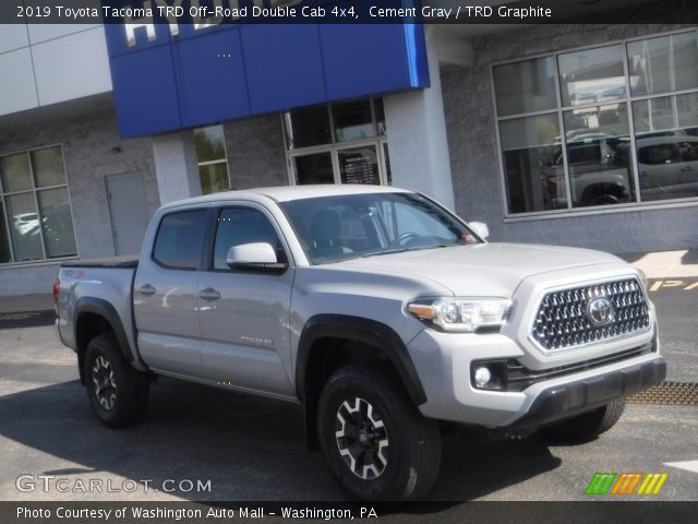 2019 Toyota Tacoma TRD Off-Road Double Cab 4x4 in Cement Gray