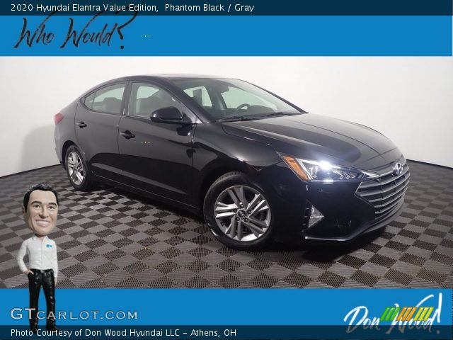 2020 Hyundai Elantra Value Edition in Phantom Black