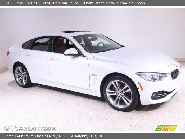 2017 BMW 4 Series 430i xDrive Gran Coupe in Mineral White Metallic