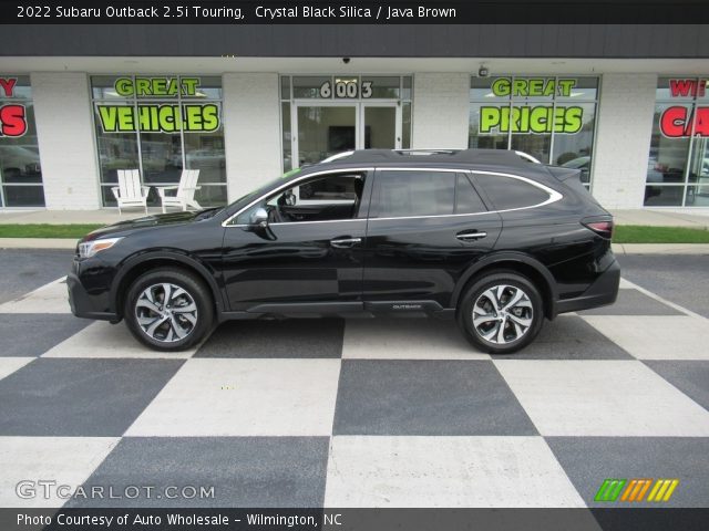 2022 Subaru Outback 2.5i Touring in Crystal Black Silica