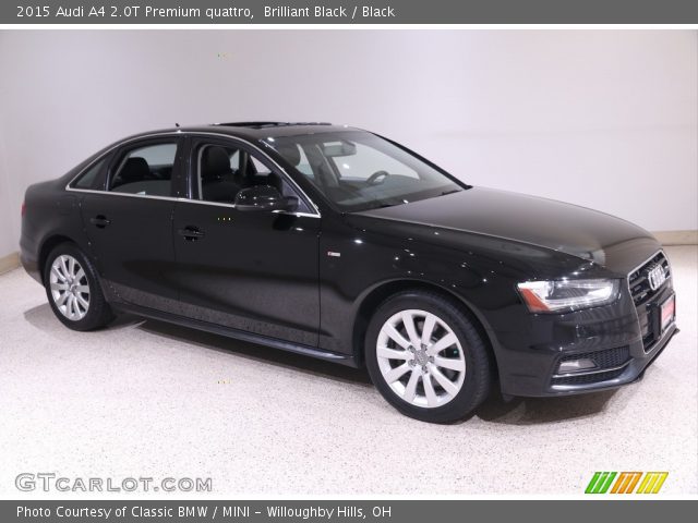 2015 Audi A4 2.0T Premium quattro in Brilliant Black