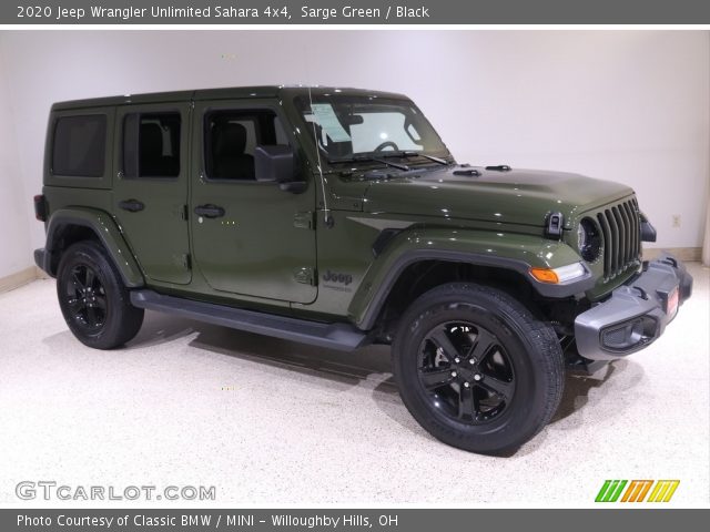 2020 Jeep Wrangler Unlimited Sahara 4x4 in Sarge Green