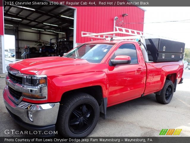 2016 Chevrolet Silverado 1500 WT Regular Cab 4x4 in Red Hot