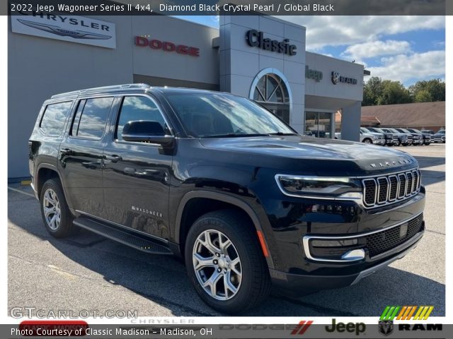 2022 Jeep Wagoneer Series II 4x4 in Diamond Black Crystal Pearl