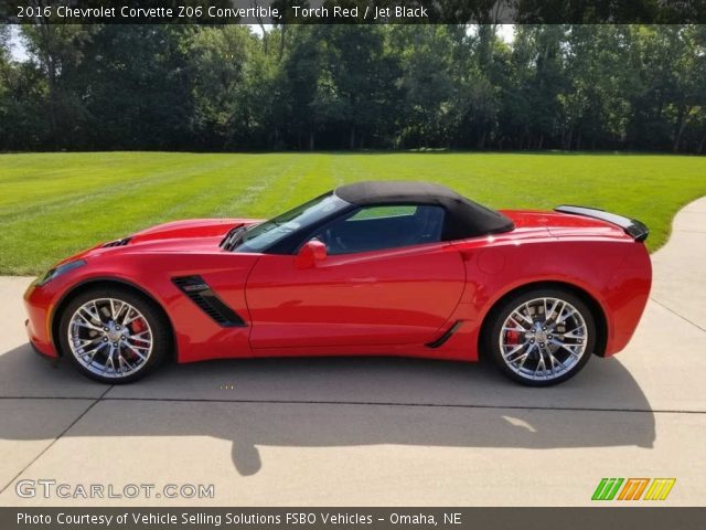 2016 Chevrolet Corvette Z06 Convertible in Torch Red