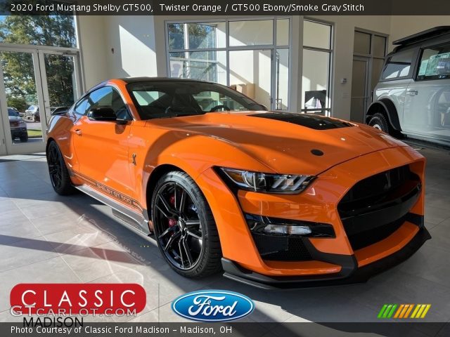 2020 Ford Mustang Shelby GT500 in Twister Orange