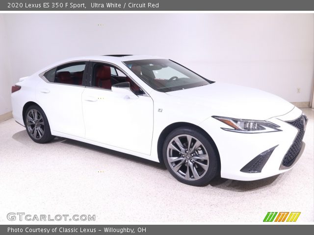 2020 Lexus ES 350 F Sport in Ultra White