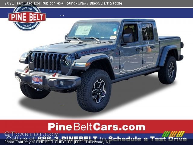 2021 Jeep Gladiator Rubicon 4x4 in Sting-Gray