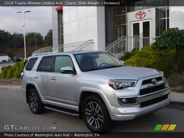 2018 Toyota 4Runner Limited 4x4 in Classic Silver Metallic