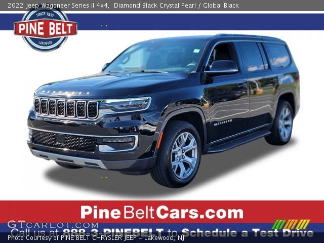 2022 Jeep Wagoneer Series II 4x4 in Diamond Black Crystal Pearl