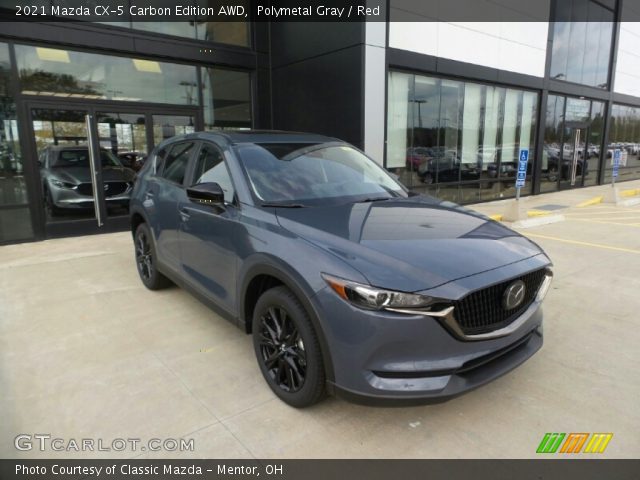 2021 Mazda CX-5 Carbon Edition AWD in Polymetal Gray