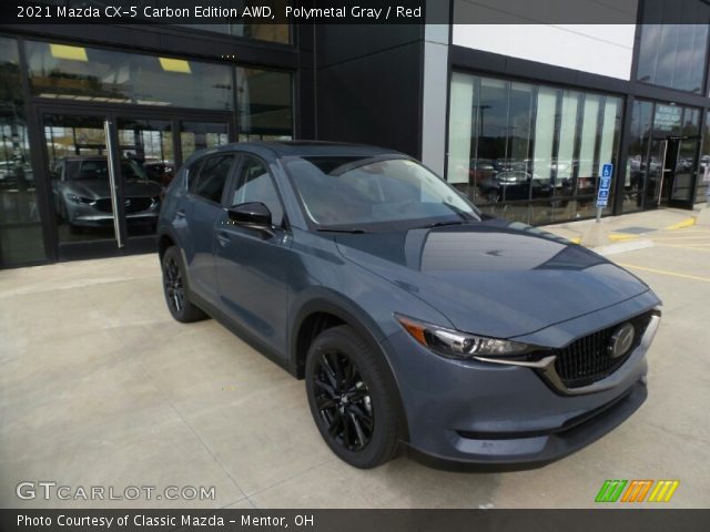 2021 Mazda CX-5 Carbon Edition AWD in Polymetal Gray