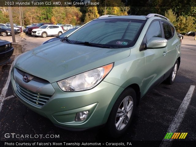 2013 Hyundai Tucson GLS AWD in Kiwi Green