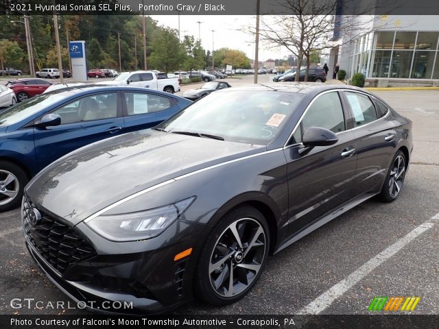 2021 Hyundai Sonata SEL Plus in Portofino Gray