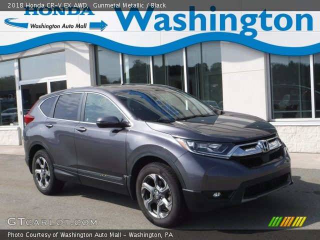 2018 Honda CR-V EX AWD in Gunmetal Metallic